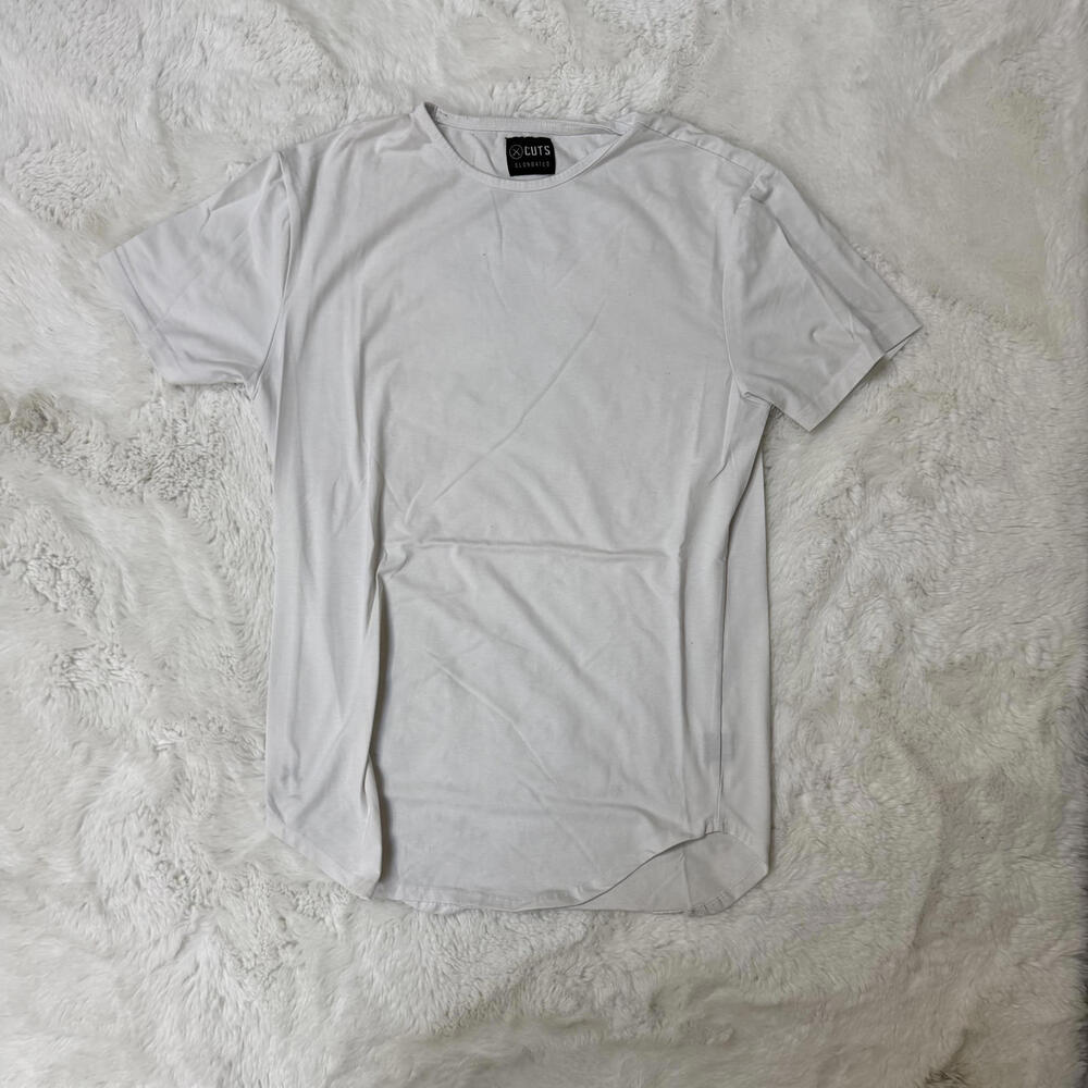 CUTS PYCA PRO Men's White Short Sleeve T-Shirt Size L